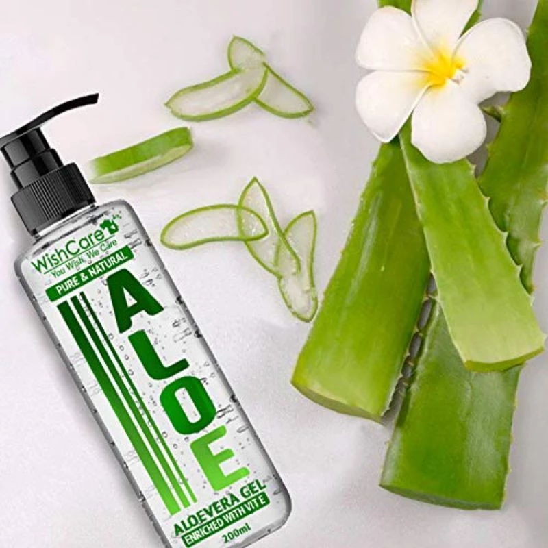 Wishcare Pure Aloe Vera Gel+ Rose Water, 200 ml-2.webp